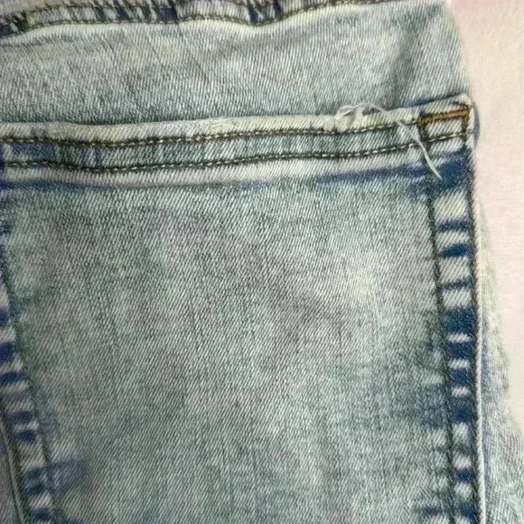 Light Blue Flare cut  denim size 2 - Picture 6 of 7